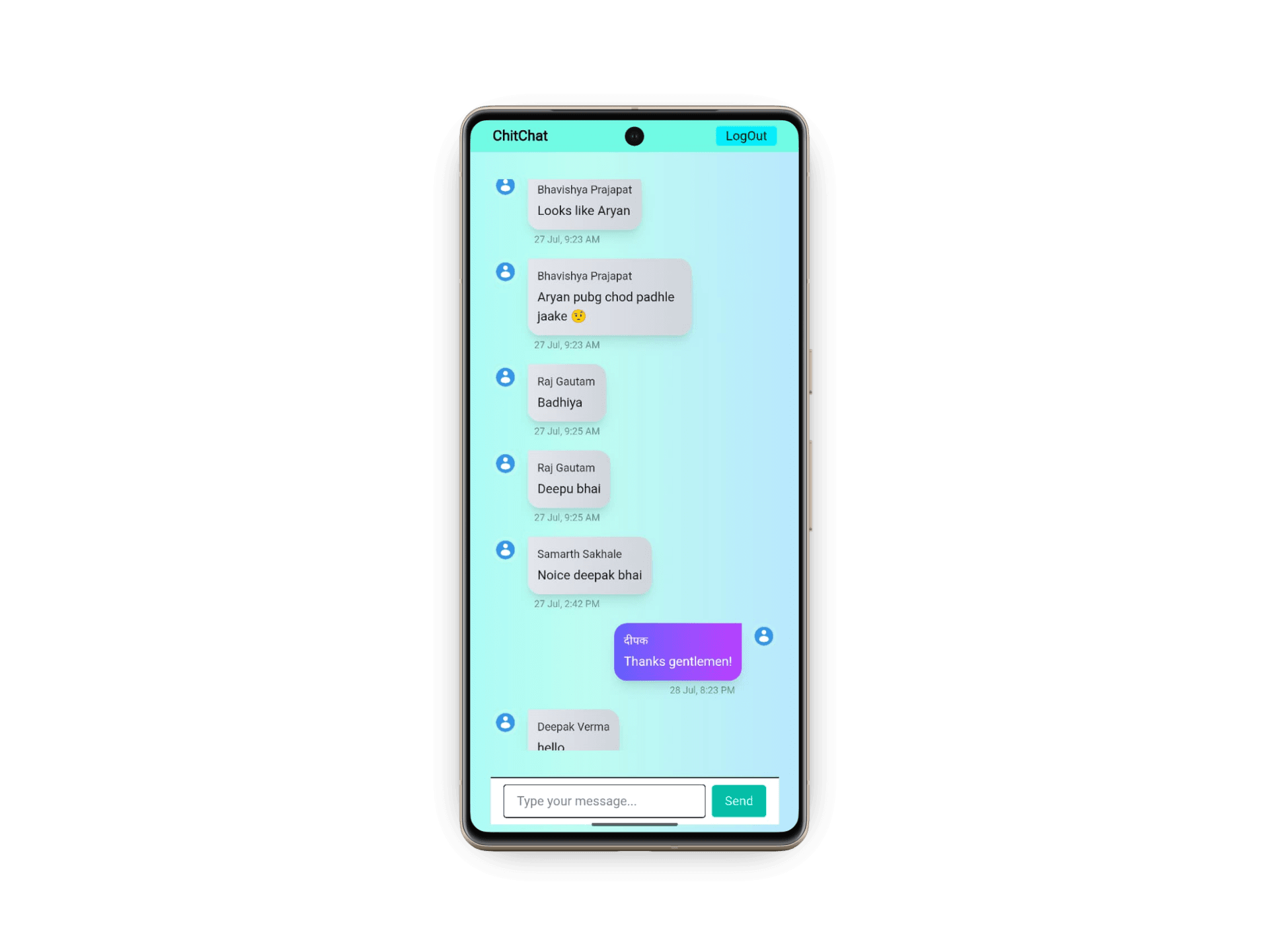 Real-Time Chat Application